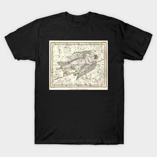 Virgo Constellation, Celestial Atlas, Alexander Jamieson T-Shirt by forgottenbeauty